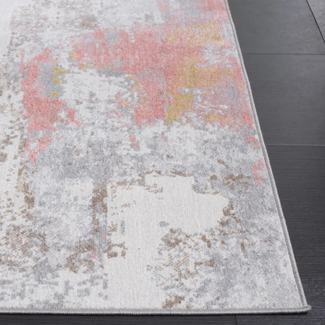 Safavieh Bayside 4'-0" x 6'-0" Rug in Ivory / Grey Pink