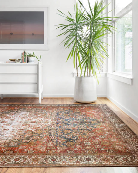 Loloi Layla Lay-05 Ocean / Multi Rugs - room scene 1