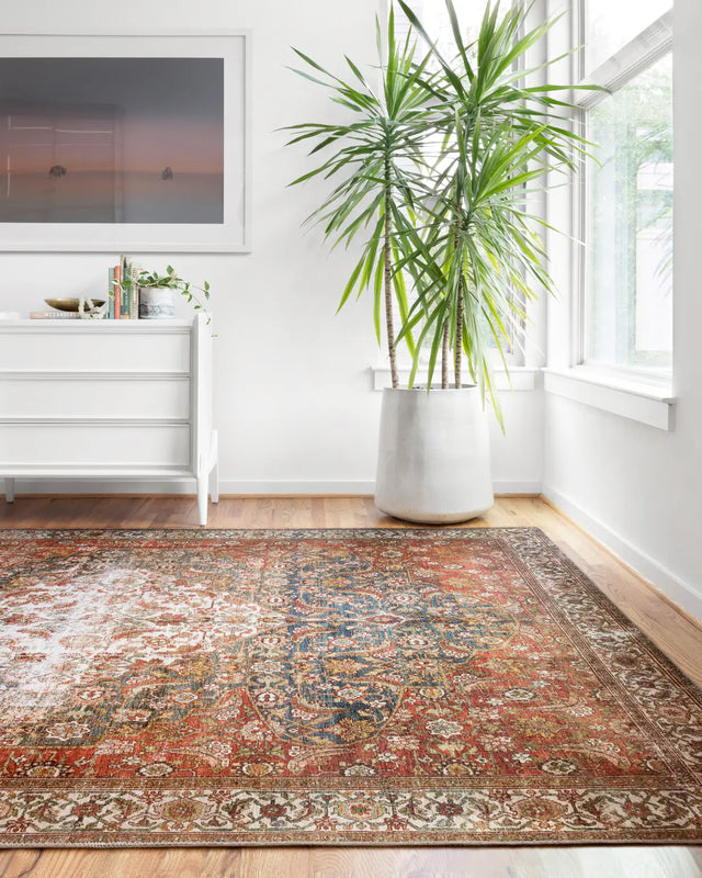 Loloi Layla Lay-05 Ocean / Multi Rugs - room scene 1