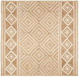 Safavieh Natural Fiber 6'-0" x 6'-0" Rug in Natural / Ivory