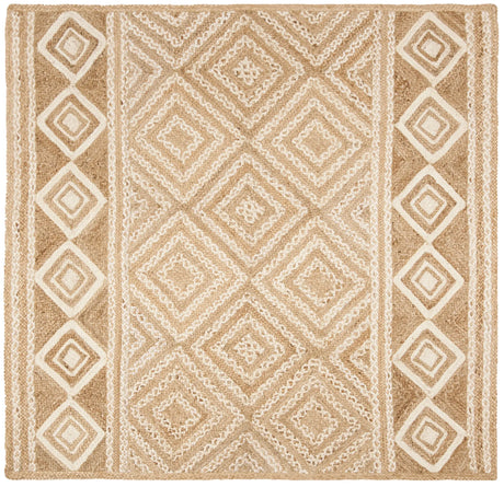 Safavieh Natural Fiber 6'-0" x 6'-0" Rug in Natural / Ivory