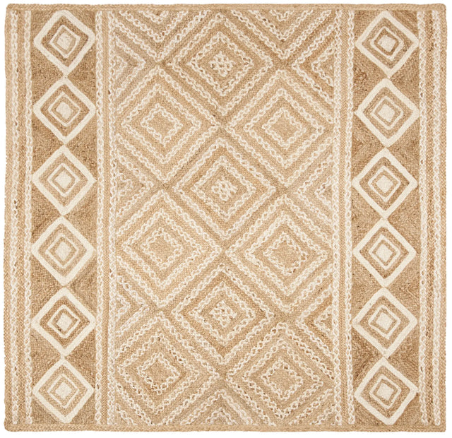 Safavieh Natural Fiber 6'-0" x 6'-0" Rug in Natural / Ivory