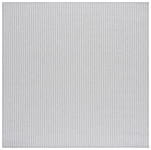 Safavieh Terrace 800 6'-7" x 6'-7" Rug in Grey / Ivory