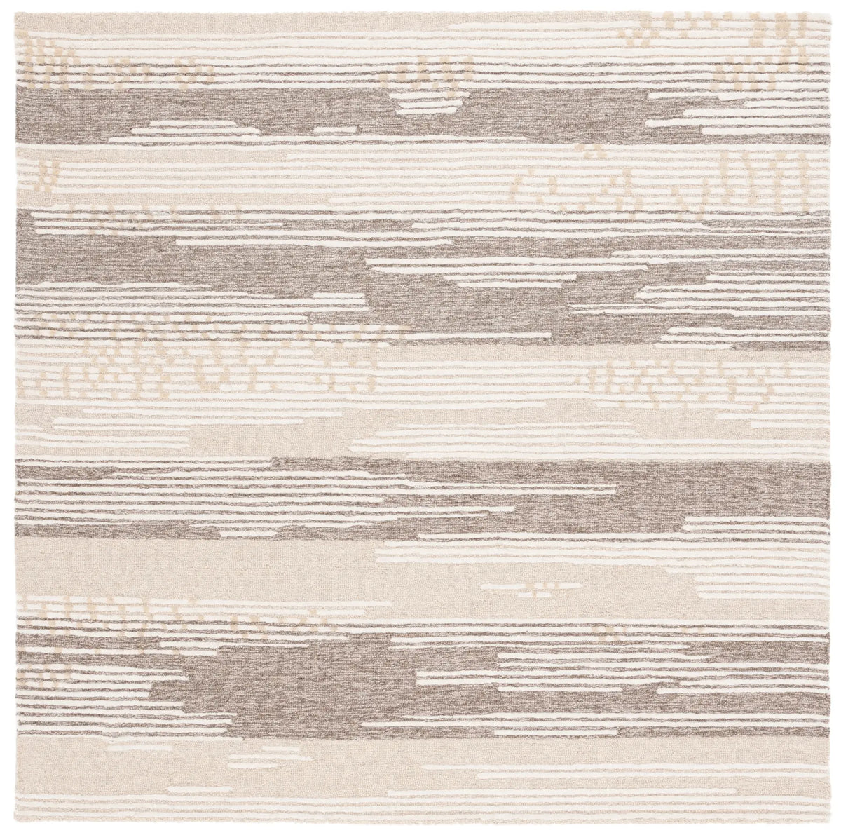 Safavieh Martha Stewart 300 6'-0" x 6'-0" Rug in Natural / Brown