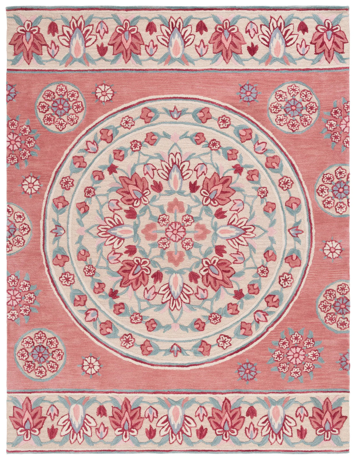 Safavieh Bellagio 10'-0" x 14'-0" Rug in Red / Beige