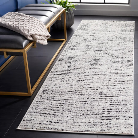 Safavieh Adirondack 2'-6" x 10'-0" Rug in Ivory / Silver