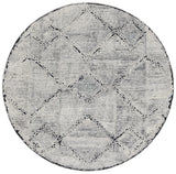 Safavieh Kenya 6'-0" x 6'-0" Rug in Ivory / Black