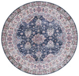 Safavieh Tucson 6'-0" x 6'-0" Rug in Navy / Beige