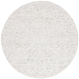 Safavieh Ebony 6'-0" x 6'-0" Rug in Ivory / Silver