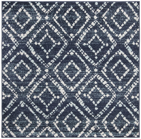 Safavieh Adirondack 6'-0" x 6'-0" Rug in Navy / Ivory