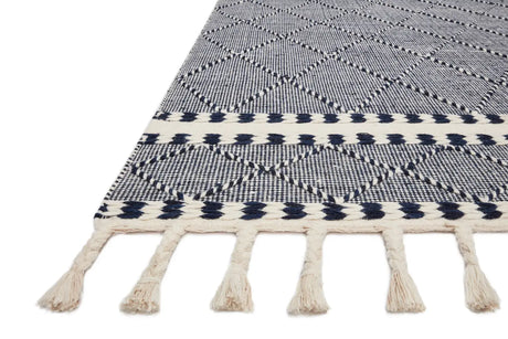 Loloi Sawyer Saw-02 Navy Rugs - rug corner