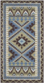 Safavieh Veranda 2'-7" x 5'-0" Rug in Green / Chocolate