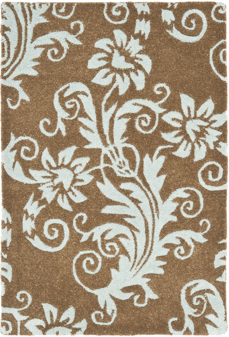 Safavieh Soho 2'-0" x 3'-0" Rug in Light Brown / Blue