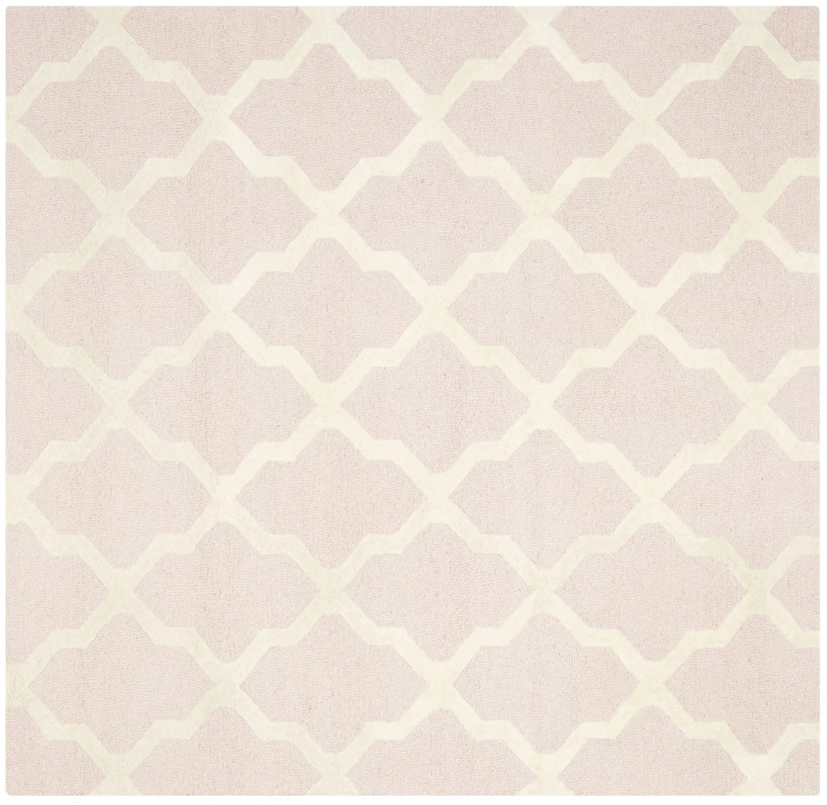 Safavieh Cambridge 6'-0" x 6'-0" Rug in Light Pink / Ivory