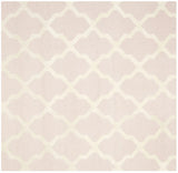 Safavieh Cambridge 6'-0" x 6'-0" Rug in Light Pink / Ivory