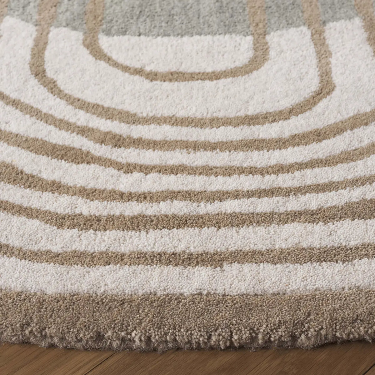 Safavieh Rodeo Drive 6'-0" x 6'-0" Rug in Ivory / Blue