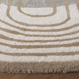 Safavieh Rodeo Drive 6'-0" x 6'-0" Rug in Ivory / Blue