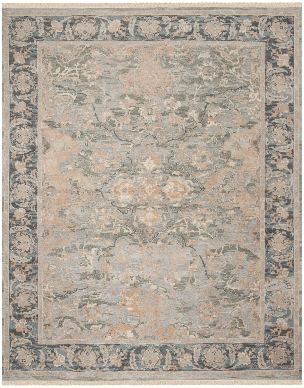 Safavieh Sultanabad 10'-0" x 14'-0" Rug in Grey / Beige
