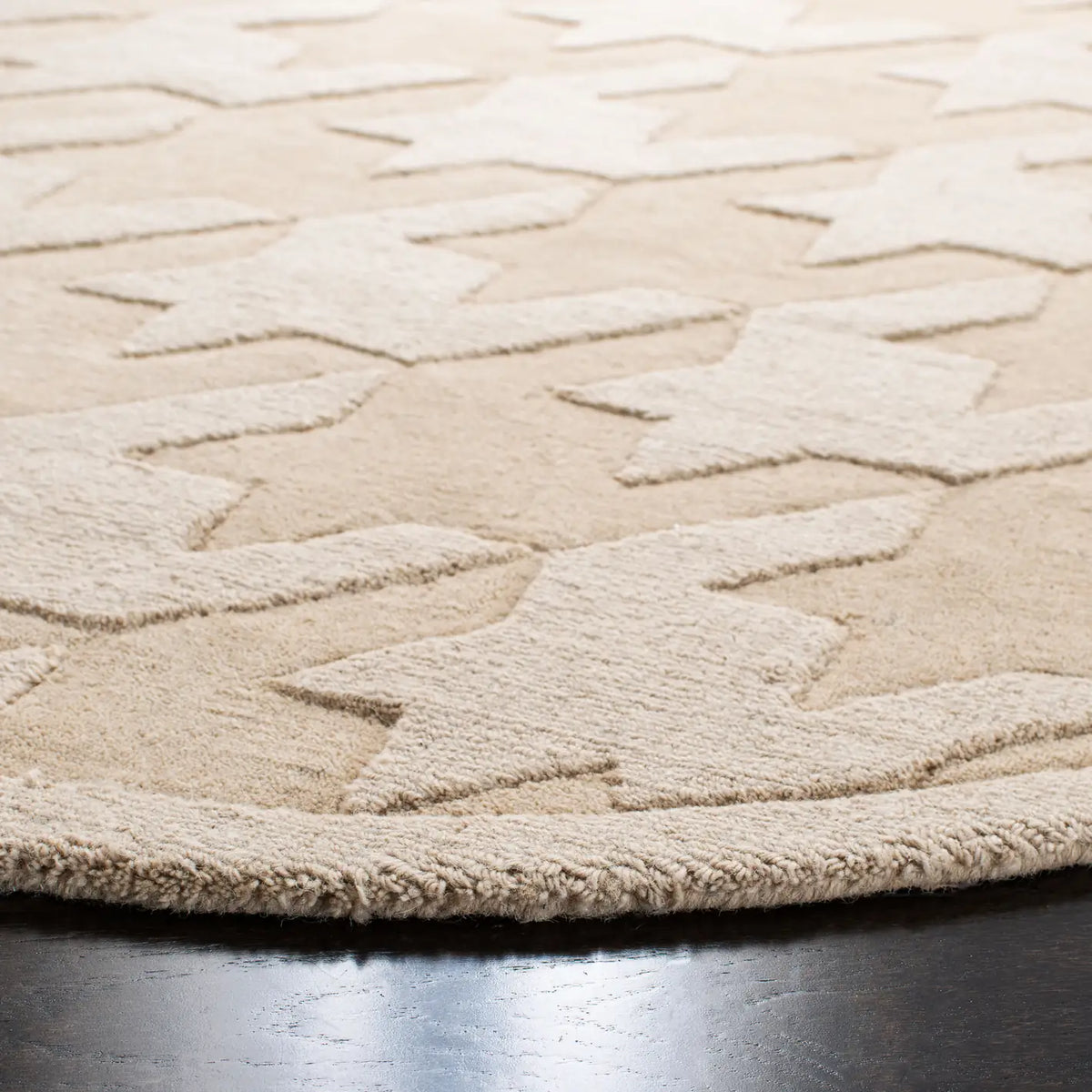 Safavieh Impressions 5'-0" x 5'-0" Rug in Creme