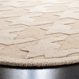 Safavieh Impressions 5'-0" x 5'-0" Rug in Creme