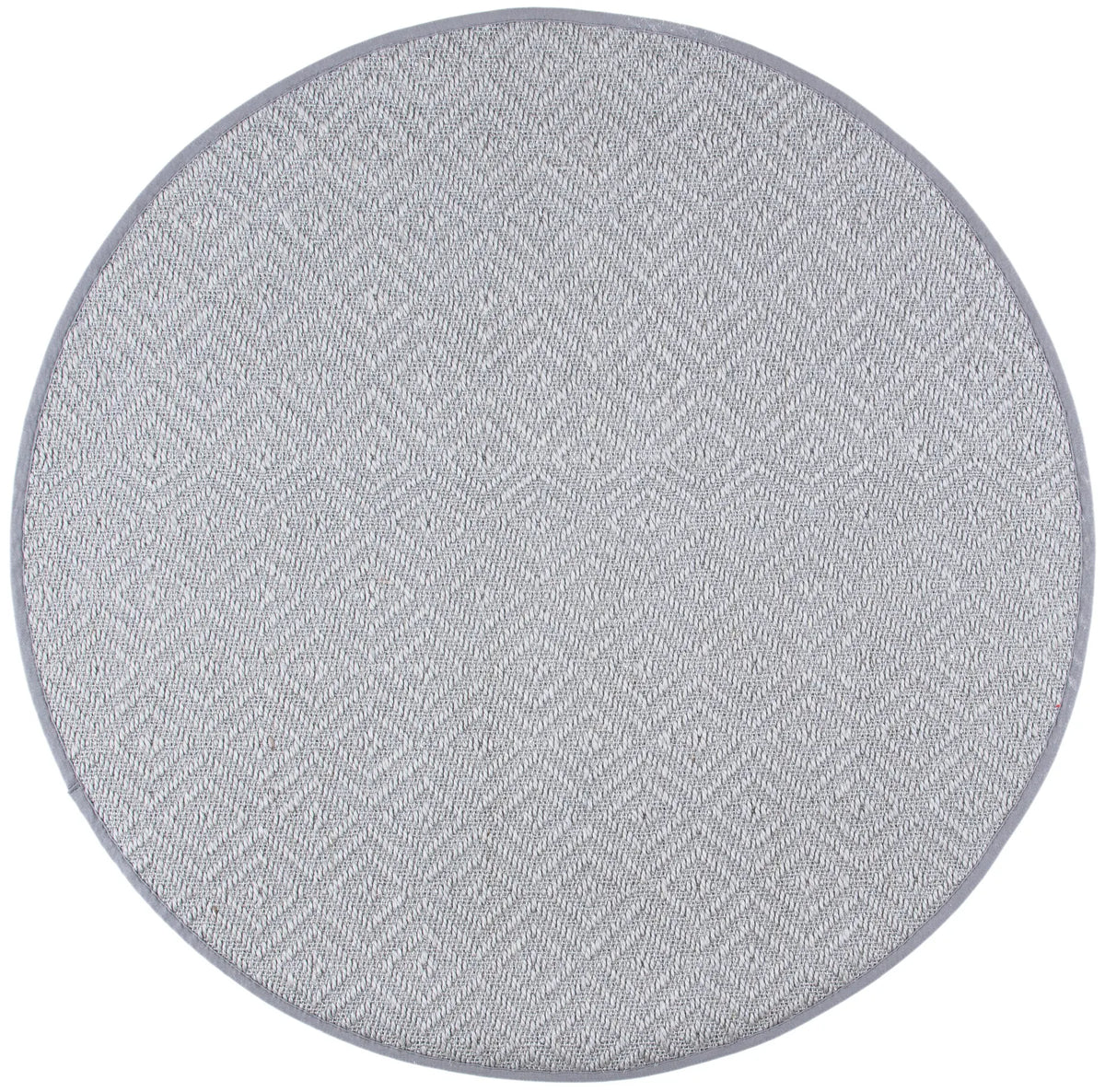 Safavieh Natural Fiber 6'-0" x 6'-0" Rug in Light Grey / Grey