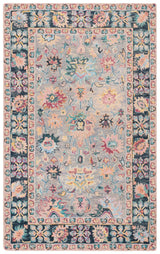 Safavieh Blossom 4'-0" x 6'-0" Rug in Grey / Pink