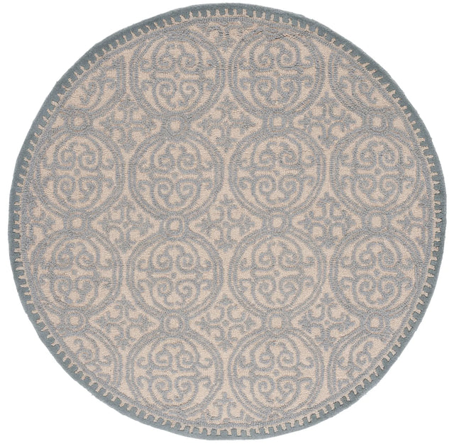 Safavieh Cambridge 6'-0" x 6'-0" Rug in Dusty Blue / Cement