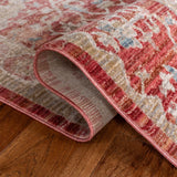 Safavieh Kenitra 600 4'-0" x 6'-0" Rug in Red / Beige