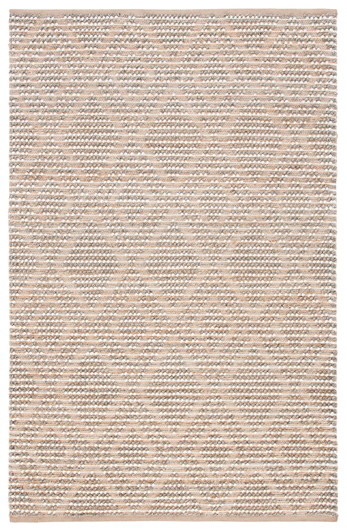 Safavieh Natura 4'-0" x 6'-0" Rug in Natural / Grey