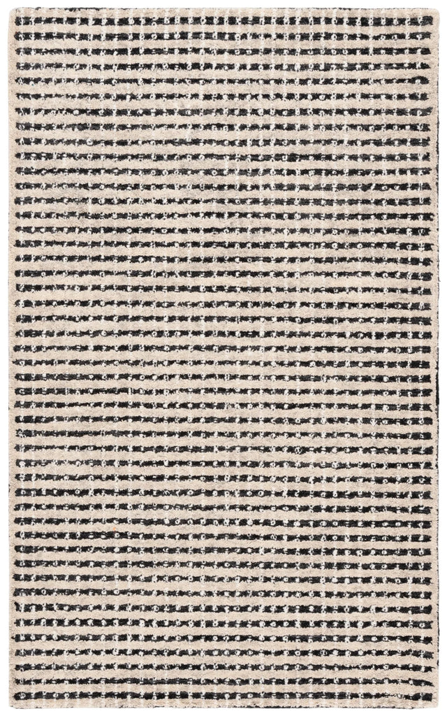 Safavieh Abstract 3'-0" x 5'-0" Rug in Black / Ivory