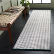 Safavieh Vermont 2'-3" x 8'-0" Rug in Green / Ivory