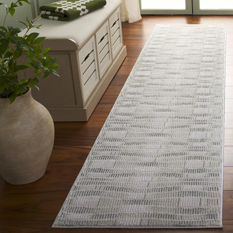 Safavieh Prestige 2'-3" x 8'-0" Rug in Ivory / Light Green