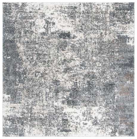 Safavieh Aston 6'-7" x 6'-7" Rug in Grey / Ivory