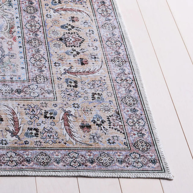 Safavieh Arizona 4'-0" x 6'-0" Rug in Light Green / Beige