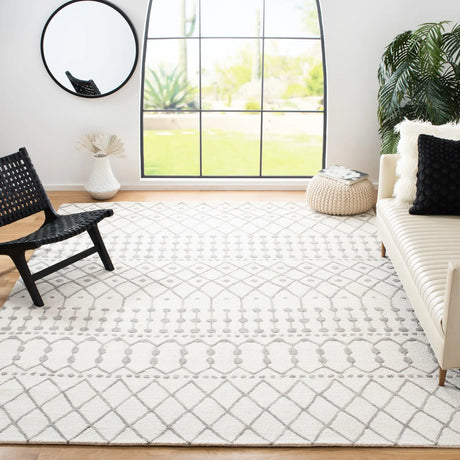 Safavieh Blossom 10'-0" x 14'-0" Rug in Ivory / Grey