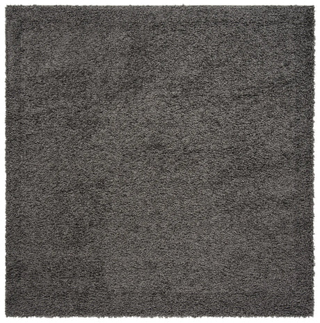 Safavieh Sga-Athens Shag 6'-7" x 6'-7" Rug in Dark Grey