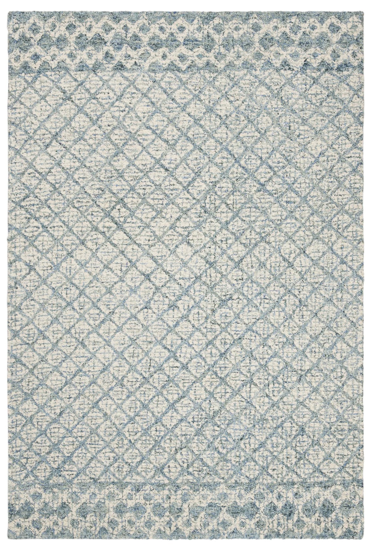 Safavieh Abstract 3'-0" x 5'-0" Rug in Blue / Ivory