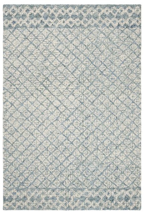 Safavieh Abstract 3'-0" x 5'-0" Rug in Blue / Ivory