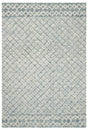 Safavieh Abstract 3'-0" x 5'-0" Rug in Blue / Ivory