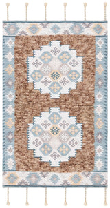 Safavieh Saffron 3'-0" x 5'-0" Rug in Taupe / Ivory