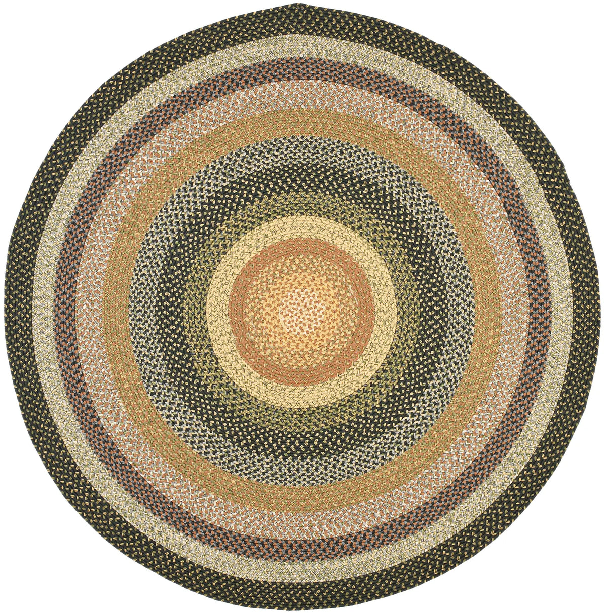 Safavieh Braided 5'-0" x 5'-0" Rug in Multi