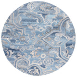 Safavieh Marquee 5'-0" x 5'-0" Rug in Blue / Grey