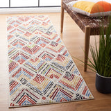 Safavieh Amsterdam 2'-3" x 8'-0" Rug in Ivory / Red