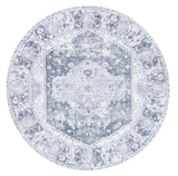 Safavieh Classic Vintage 6'-0" x 6'-0" Rug in Silver / Dark Grey