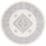Safavieh Casablanca 6'-0" x 6'-0" Rug in Ivory / Black