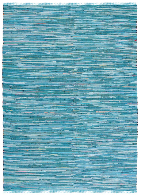Safavieh Rag Rug 10'-0" x 14'-0" Rug in Blue / Multi