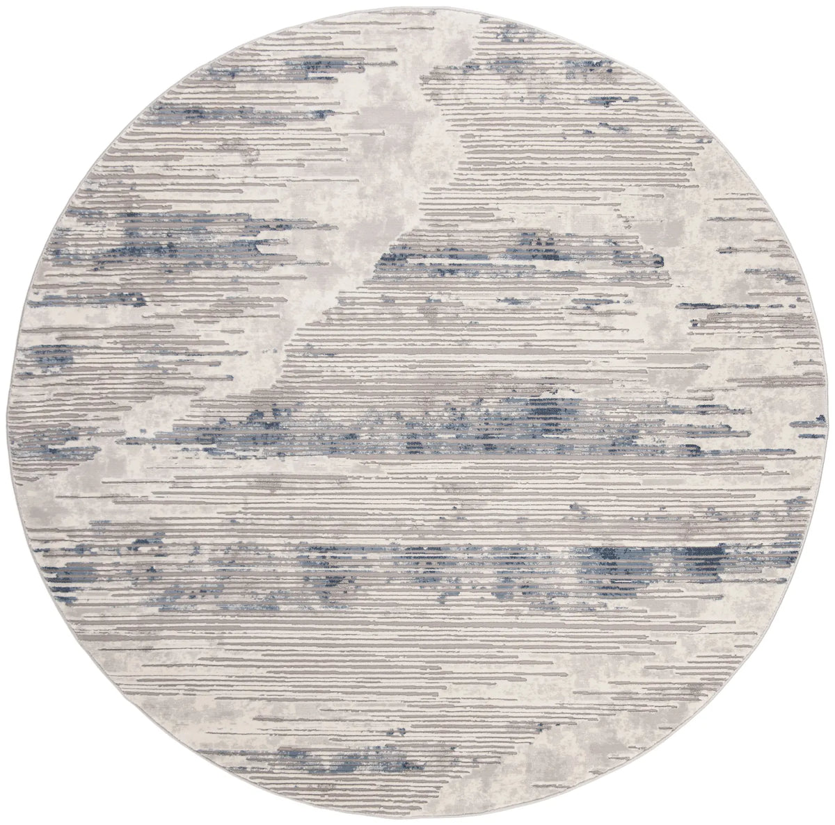 Safavieh Meadow 100 6'-7" x 6'-7" Rug in Grey / Ivory