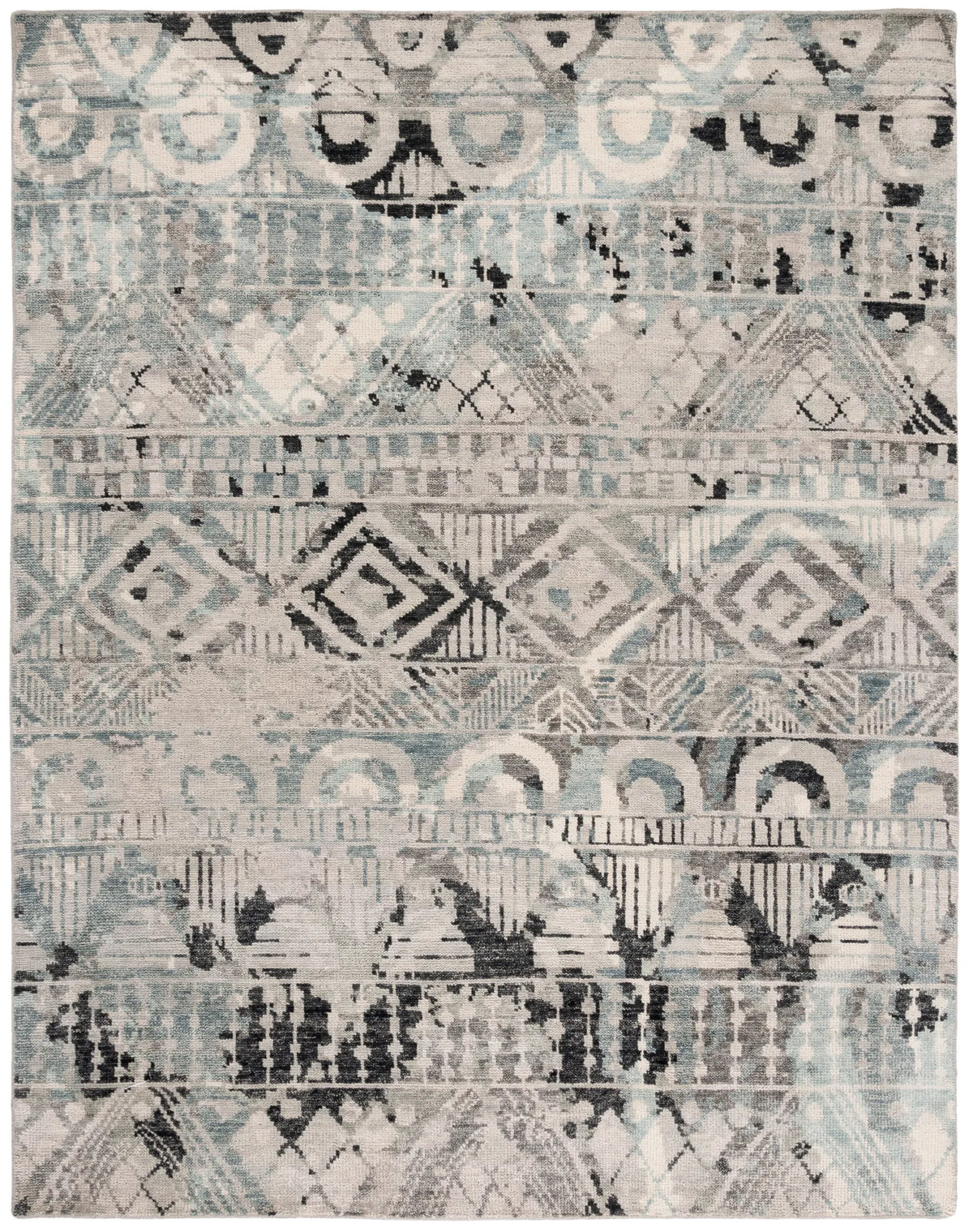 Safavieh Samarkand 10'-0" x 14'-0" Rug in Grey / Ivory