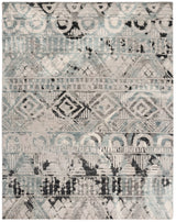 Safavieh Samarkand 10'-0" x 14'-0" Rug in Grey / Ivory