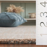 Safavieh Abstract 4'-0" x 6'-0" Rug in Aqua / Brown